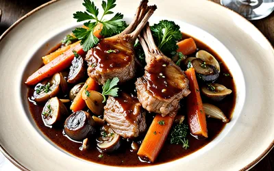 Recette de Lapin mijoté à la bière Trappiste de Chimay - Plat traditionnel belge