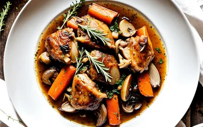 Recette de lapin mijoté aux saveurs d'automne facile et gourmande