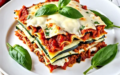 Lasagne de courgettes fondante et savoureuse - Recette facile et rapide