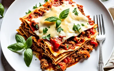 Lasagnes à la bolognaise express : recette rapide et savoureuse