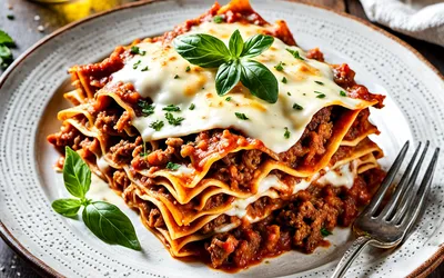 Recette facile de lasagnes à la bolognaise gourmandes et savoureuses