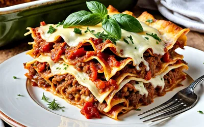 Lasagnes à la bolognaise maison : recette traditionnelle savoureuse