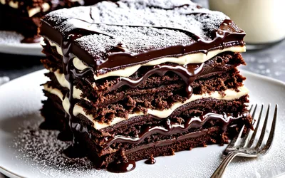 Lasagnes au chocolat fondant : recette gourmande et facile