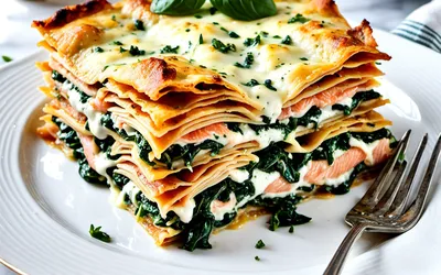 Lasagnes au saumon et épinards : recette facile et gourmande