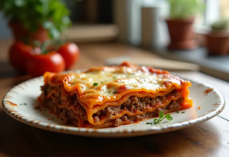 Lasagnes maison savoureuses à l'italienne