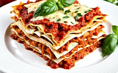 Lasagnes végétariennes au tofu fondant et sauce tomate maison - recette facile