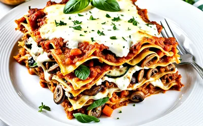 Recette facile de lasagnes végétariennes gourmandes aux légumes et fromage