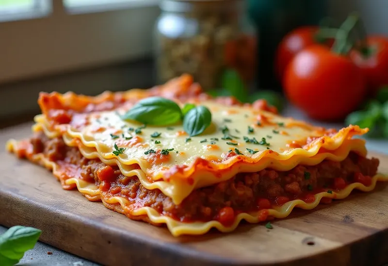 Lasagnettes maison savoureuses et faciles à préparer