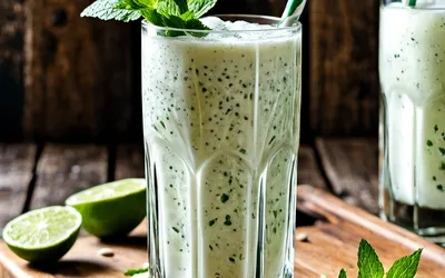 Recette facile de Lassi indien traditionnel, boisson fraîche au yaourt