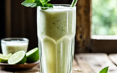 Recette facile de Lassi Indien traditionnel au yaourt et épices