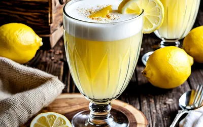 Recette facile de Latte di limone au Limoncello : boisson italienne crémeuse et rafraîchissante