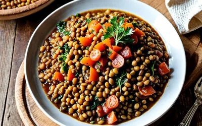 Lentilles d'Ordesa à l'Espagnole : Recette Traditionnelle Savoureuse