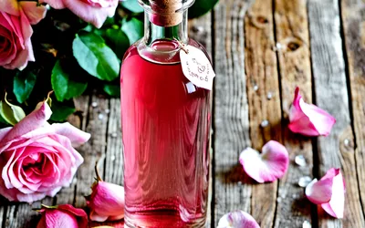 Photo de Recette facile de liqueur de roses maison parfumée