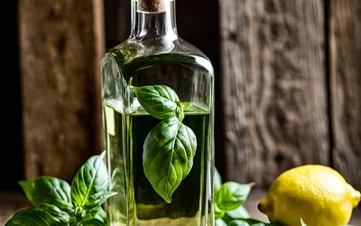 Recette Facile de Liqueur Maison au Basilic - Parfumée et Naturelle