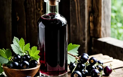 Recette Facile de Liqueur de Cassis Maison à l'Eau-de-Vie