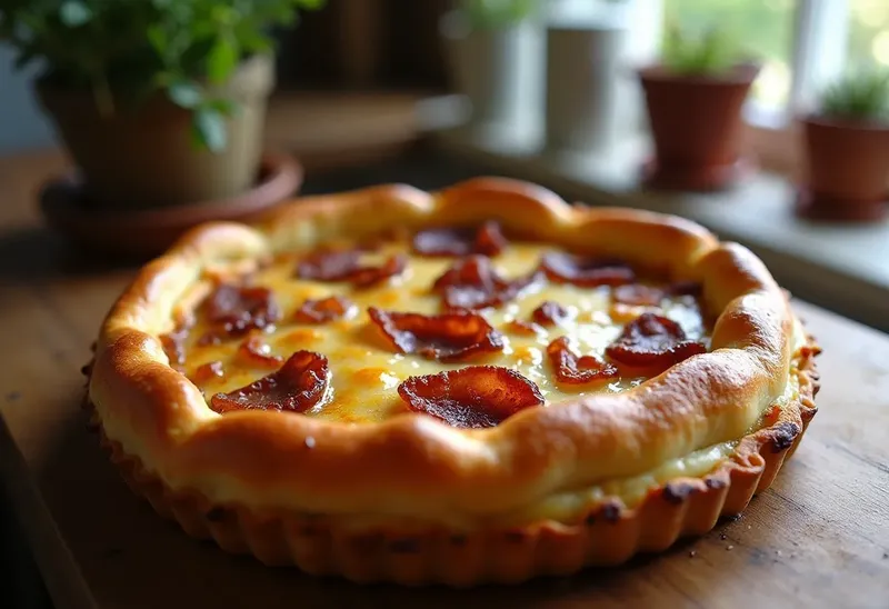 Lorraine Croûte Surprise : Tarte Salée Gourmande et Fondante