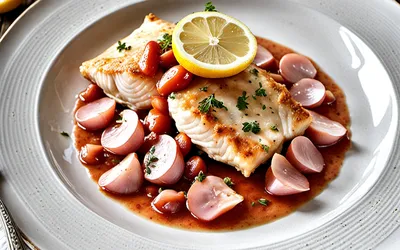 Recette facile de lotte à la sauce rose onctueuse et savoureuse