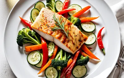 Recette facile de lotte aux légumes de saison, sauce légère