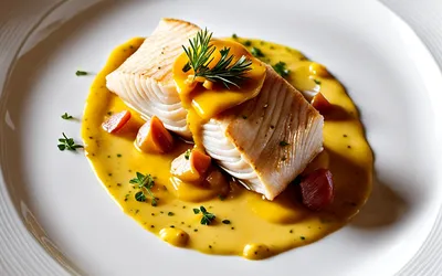 Lotte crémeuse au safran : recette facile et gourmande