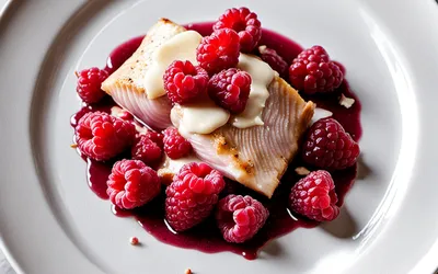 Recette de lotte au vinaigre de framboise : plat raffiné et savoureux