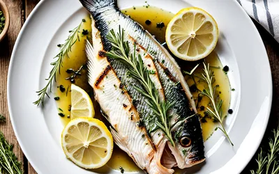 Loup de Mer Grillé à la Provençale : Recette Facile et Savoureuse