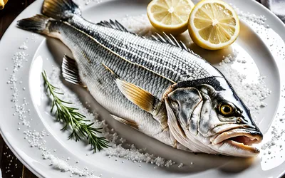 Loup en Croûte de Gros Sel : Recette Facile et Savoureuse