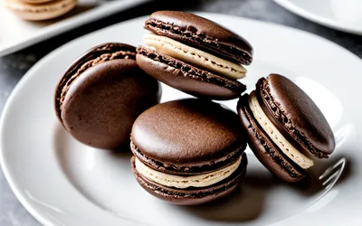 Macarons au chocolat fourrés au mascarpone : recette gourmande et facile