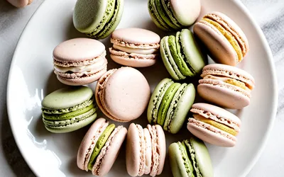 Recette facile de macarons aux amandes maison - petits fours gourmands