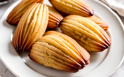 Recette facile de madeleines moelleuses parfumées à la vanille