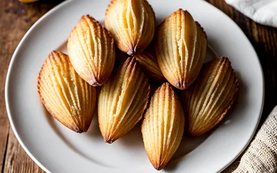 Recette facile de madeleines sans lait moelleuses et rapides