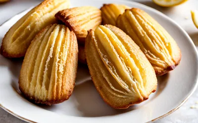 Recette facile de madeleines moelleuses traditionnelles - Goûter gourmand