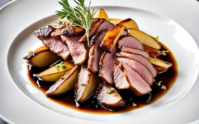 Magret de Canard aux Pommes Caramélisées : Recette Facile et Gourmande
