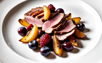 Magret de canard rôti aux mendiants : recette gourmande et raffinée
