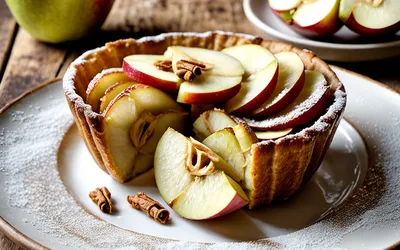 Image de la recette Manqué aux pommes moelleux et gourmand