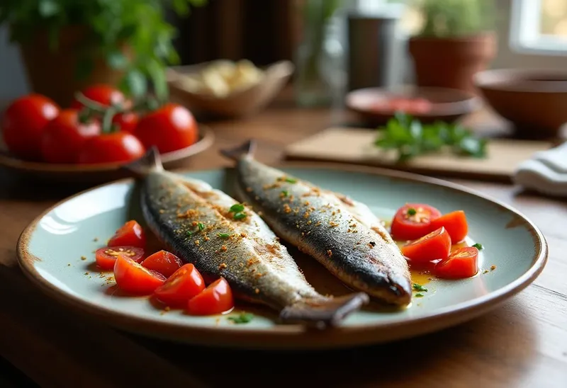 Maquereaux à la calabraise : recette savoureuse et épicée pour un plat complet