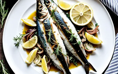 Recette facile de maquereaux au four aux oignons fondants