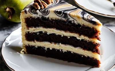 Recette facile de marbré aux noix et rhum, moelleux et parfumé