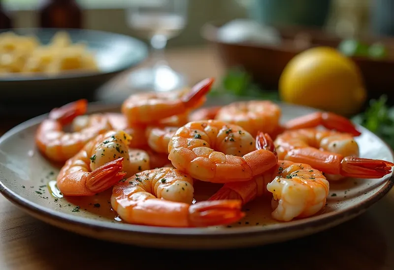 Marinade savoureuse pour crevettes grillées