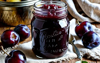 Photo de Recette facile de marmelade de prunes maison
