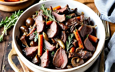 Recette Marmite Bourguignonne Traditionnelle - Plat Mijoté Authentique