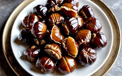 Recette facile de marrons glacés maison au glucose, fondants et délicieux