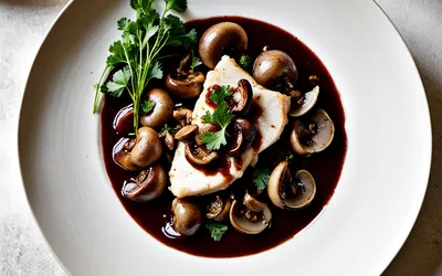 Matelote de lotte traditionnelle au vin rouge - recette facile et savoureuse