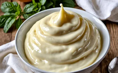 Recette facile de mayonnaise légère aux jus de fruits frais