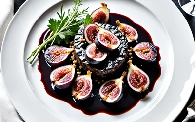 Médaillons de chevreuil aux figues et bleu d'Auvergne : recette gourmande et raffinée