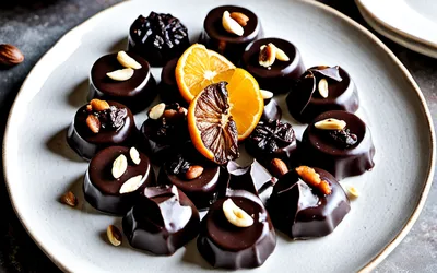 Recette facile de Mendiant au Chocolat et Fruits Secs - Dessert traditionnel français