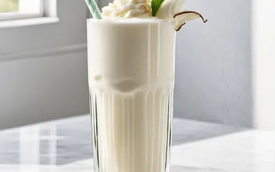 Milk-shake allégé à la vanille : recette facile et rapide