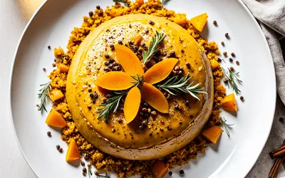 Millet fondant au potiron rôti et épices douces - recette facile et saine