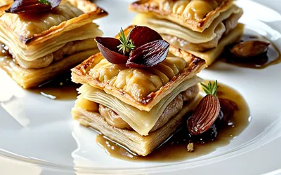 Mini-chaussons apéritifs au foie gras : recette facile et gourmande