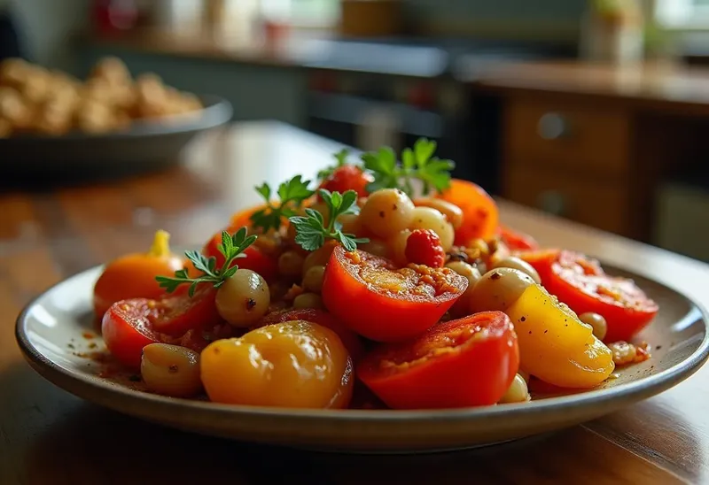 Mireillade Provençale : Ratatouille de Poivrons Savoureuse
