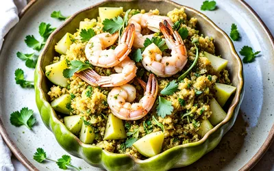 Recette de Mirliton Farci à la Créole - Plat Authentique et Savoureux